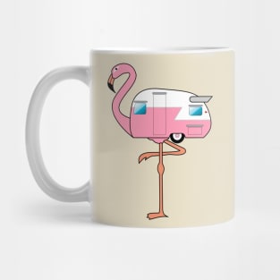 Flamingo Camper Mug